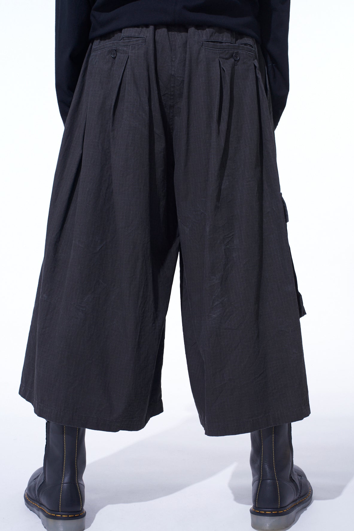 PIGMENT PRINT RIPSTOP CARGO CULOTTE PANTS