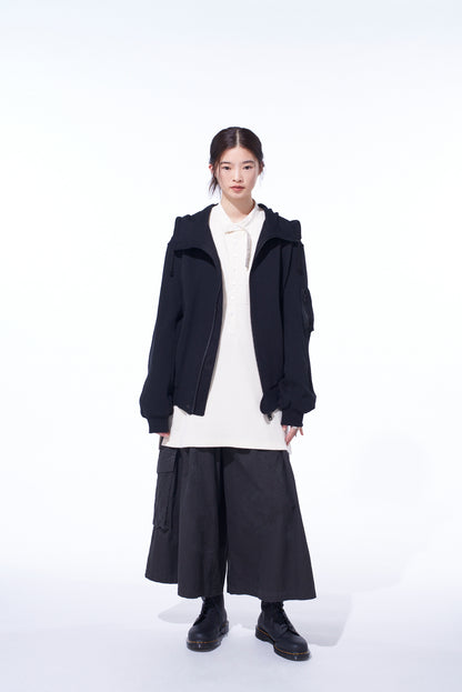 PIGMENT PRINT RIPSTOP CARGO CULOTTE PANTS