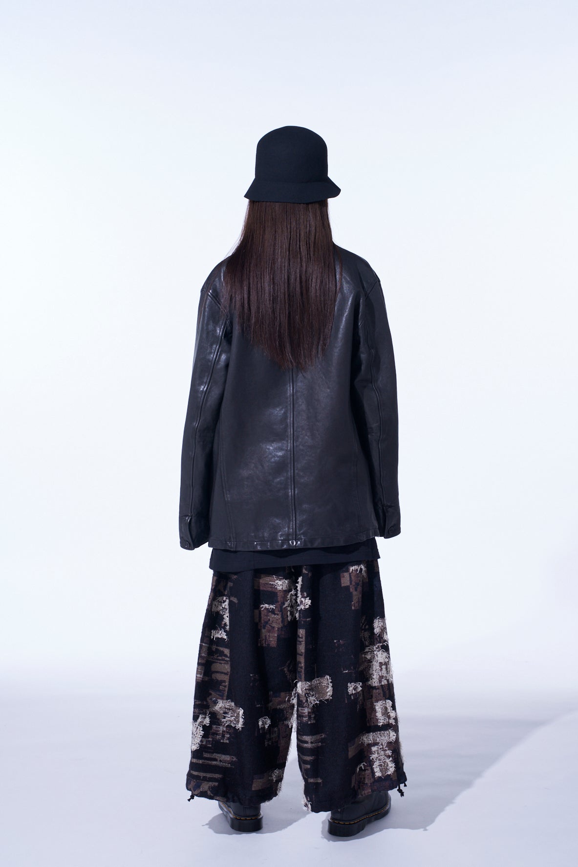PATCHWORK CUT JACQUARD BALLOON PANTS – THE SHOP YOHJI YAMAMOTO