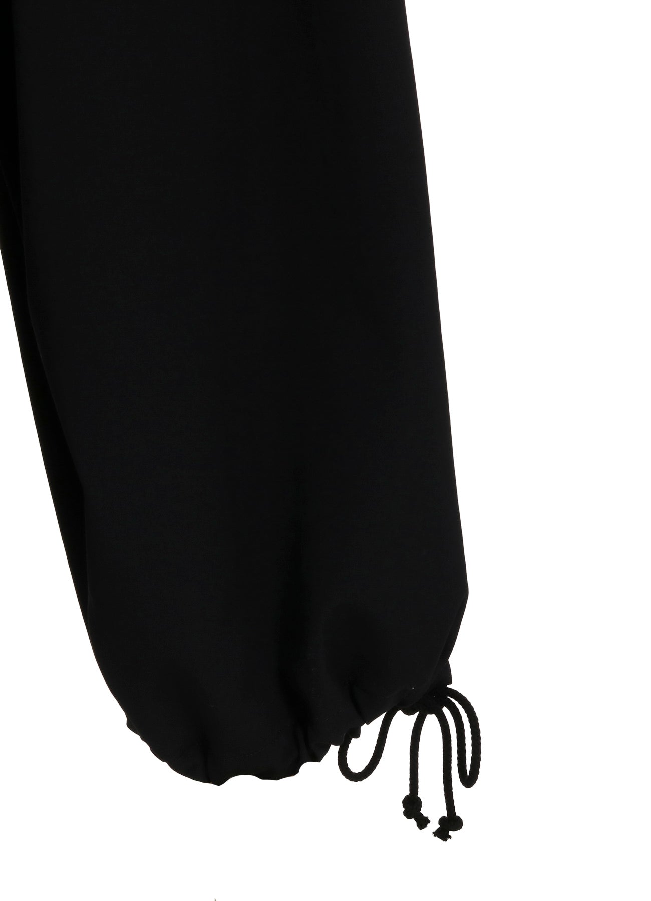 WASHER WOOL GABARDINE PRINT EMBROIDERY BALLOON PANTS