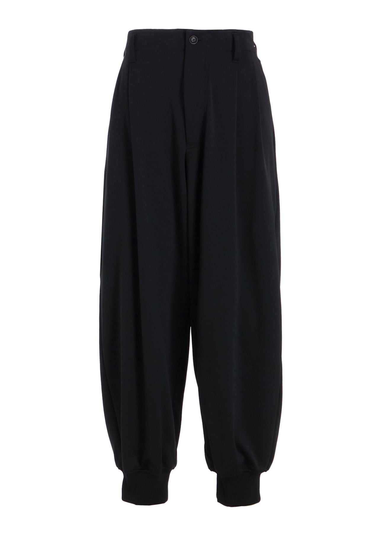 PE/SMOOTH TWO-TUCK RIB PANTS