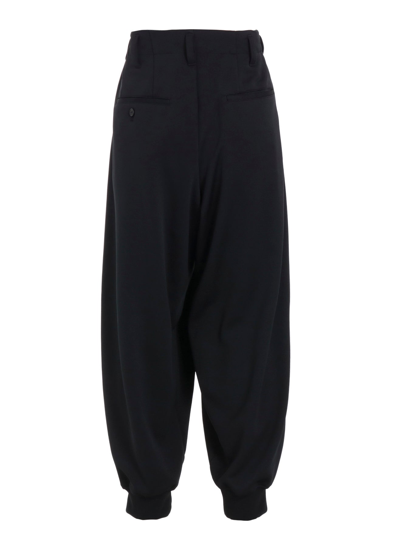 PE/SMOOTH TWO-TUCK RIB PANTS