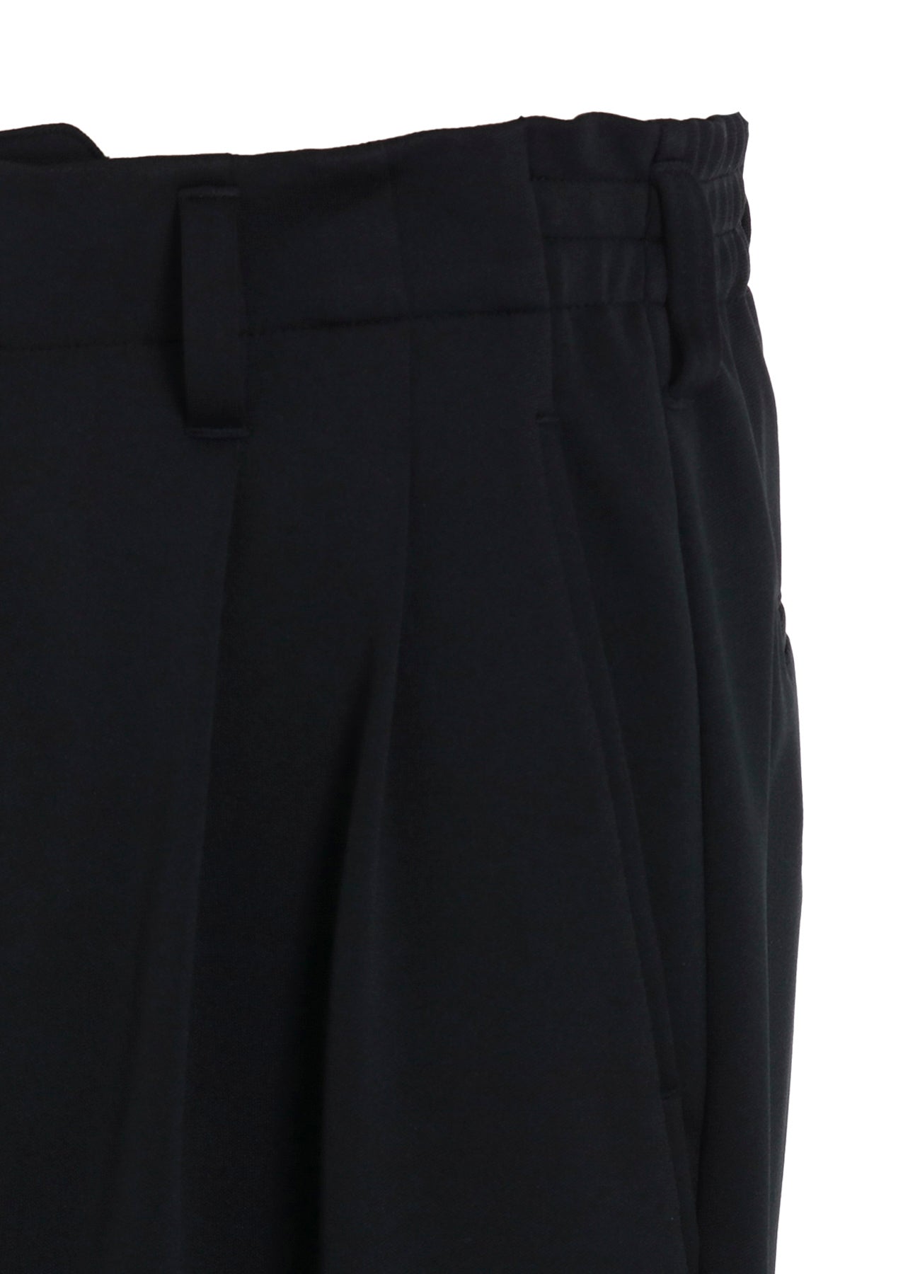 PE/SMOOTH TWO-TUCK RIB PANTS