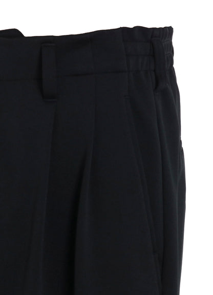 PE/SMOOTH TWO-TUCK RIB PANTS