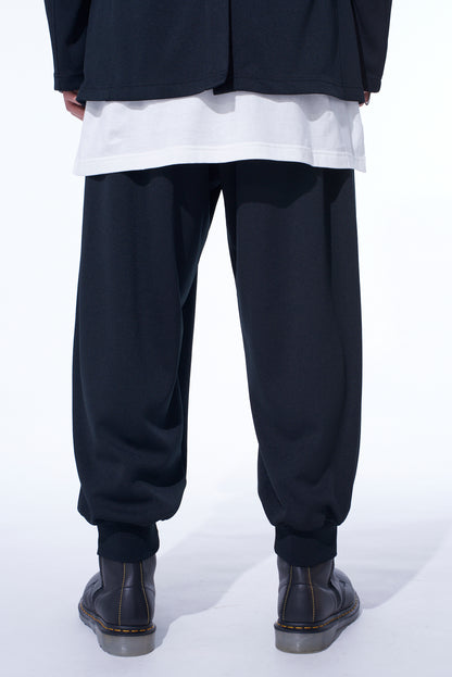 PE/SMOOTH TWO-TUCK RIB PANTS