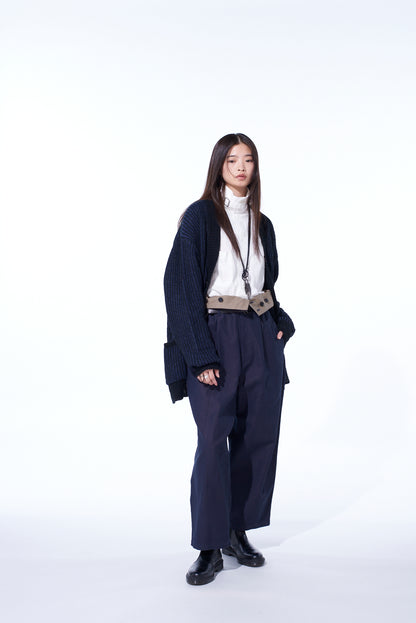 MOLESKIN HIGH WAIST PANTS