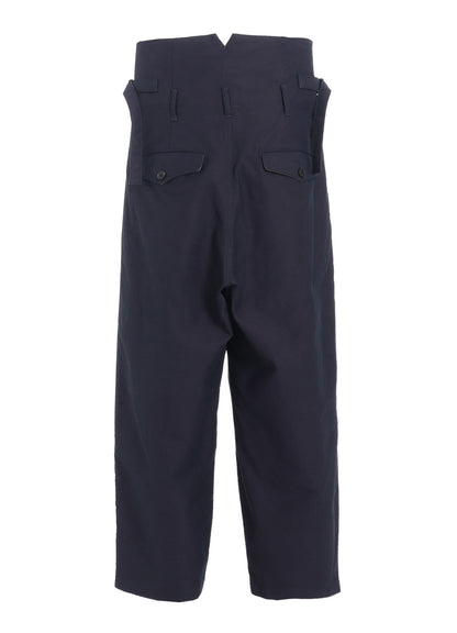 MOLESKIN HIGH WAIST PANTS