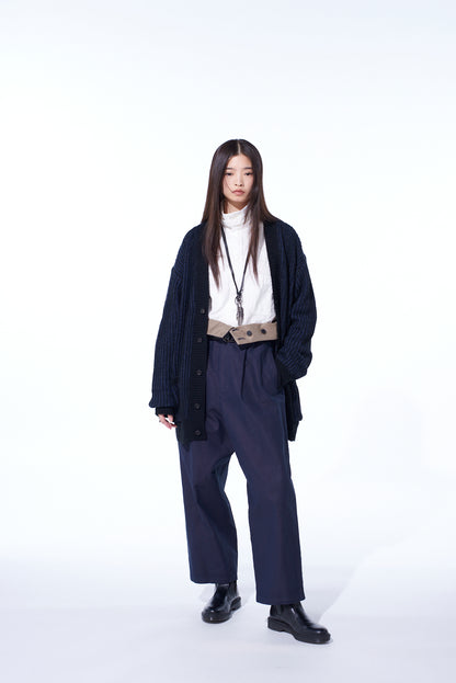 MOLESKIN HIGH WAIST PANTS