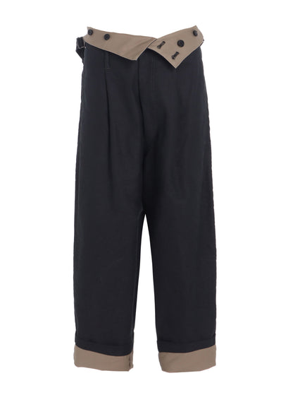 MOLESKIN HIGH WAIST PANTS