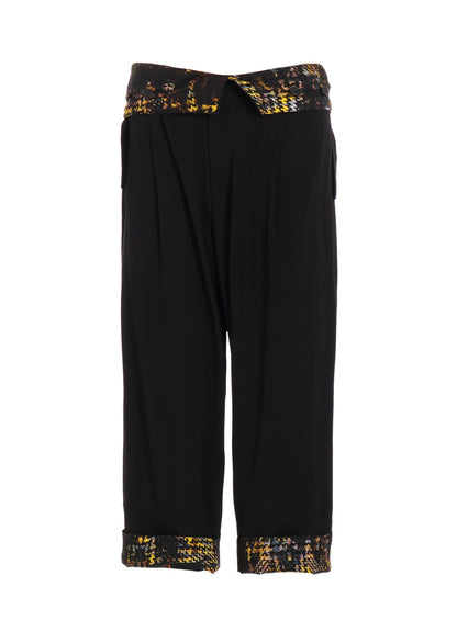 HIDDEN YELLOW INKGLEN FOLDOVER SUSPENDER PANTS