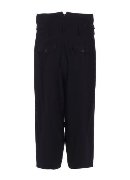 HIDDEN YELLOW INKGLEN FOLDOVER SUSPENDER PANTS