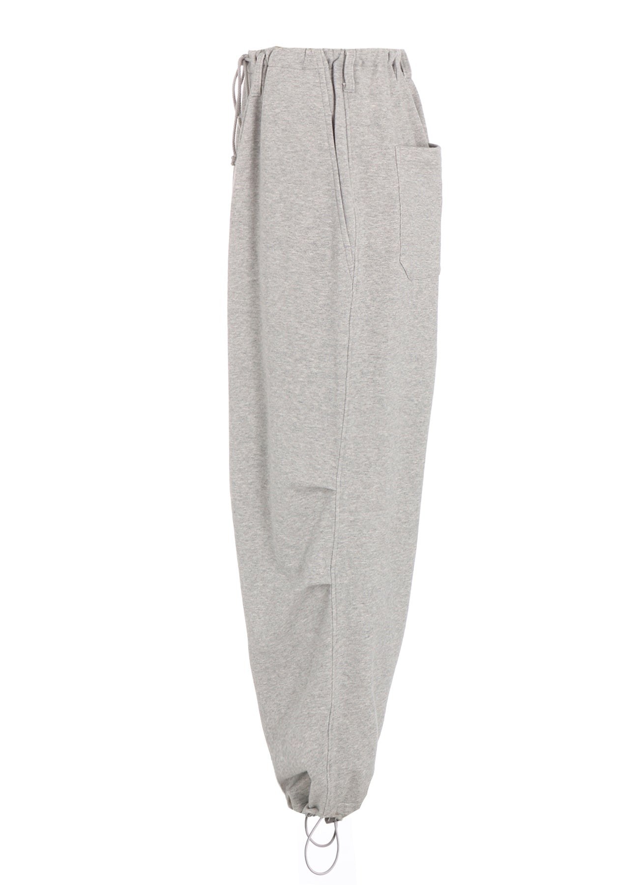 パンツ yohji yamamoto FRENCH TERRY TUCKED PANTS FRENCH TERRY TUCKED PANTS(M Black): S'YTE｜THE SHOP YOHJI YAMAMOTO