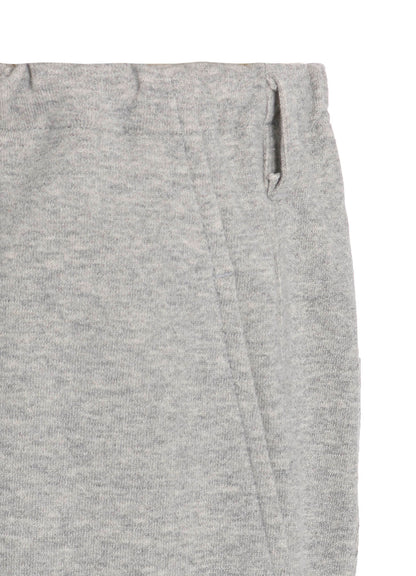 FRENCH TERRY TUCKED PANTS