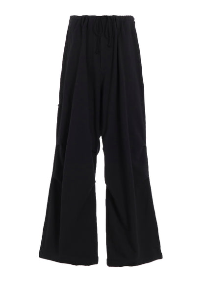 FRENCH TERRY TUCKED PANTS