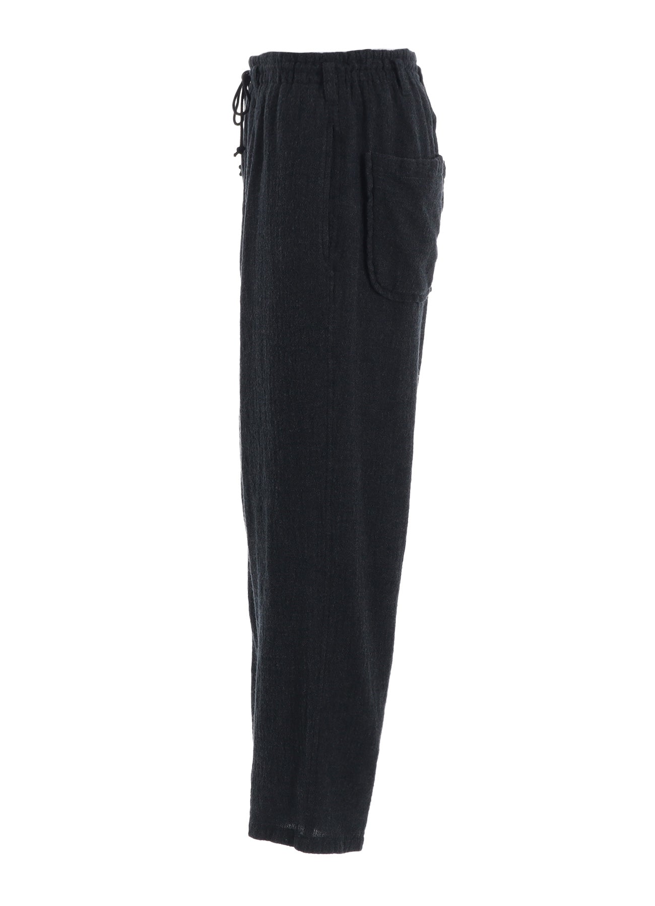 WOOL GAUZE ELASTIC PANTS