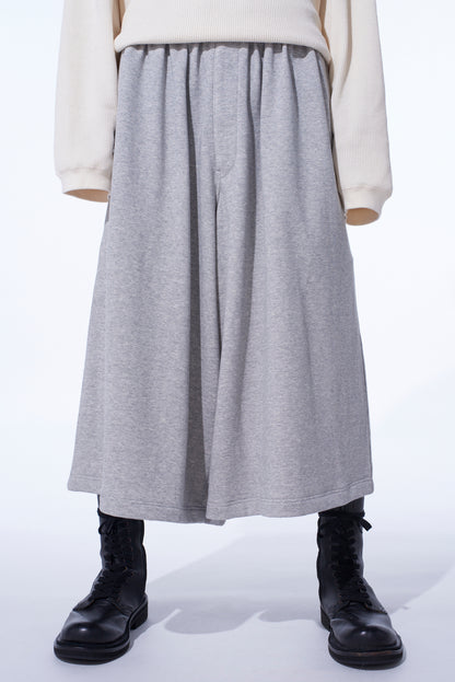 FRENCH TERRY CULOTTE PANTS
