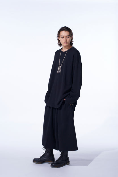 FRENCH TERRY CULOTTE PANTS