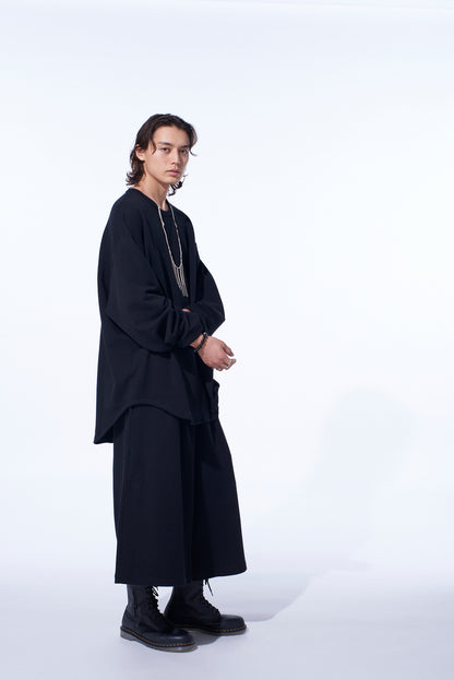 FRENCH TERRY CULOTTE PANTS