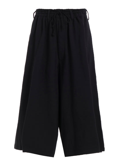 FRENCH TERRY CULOTTE PANTS