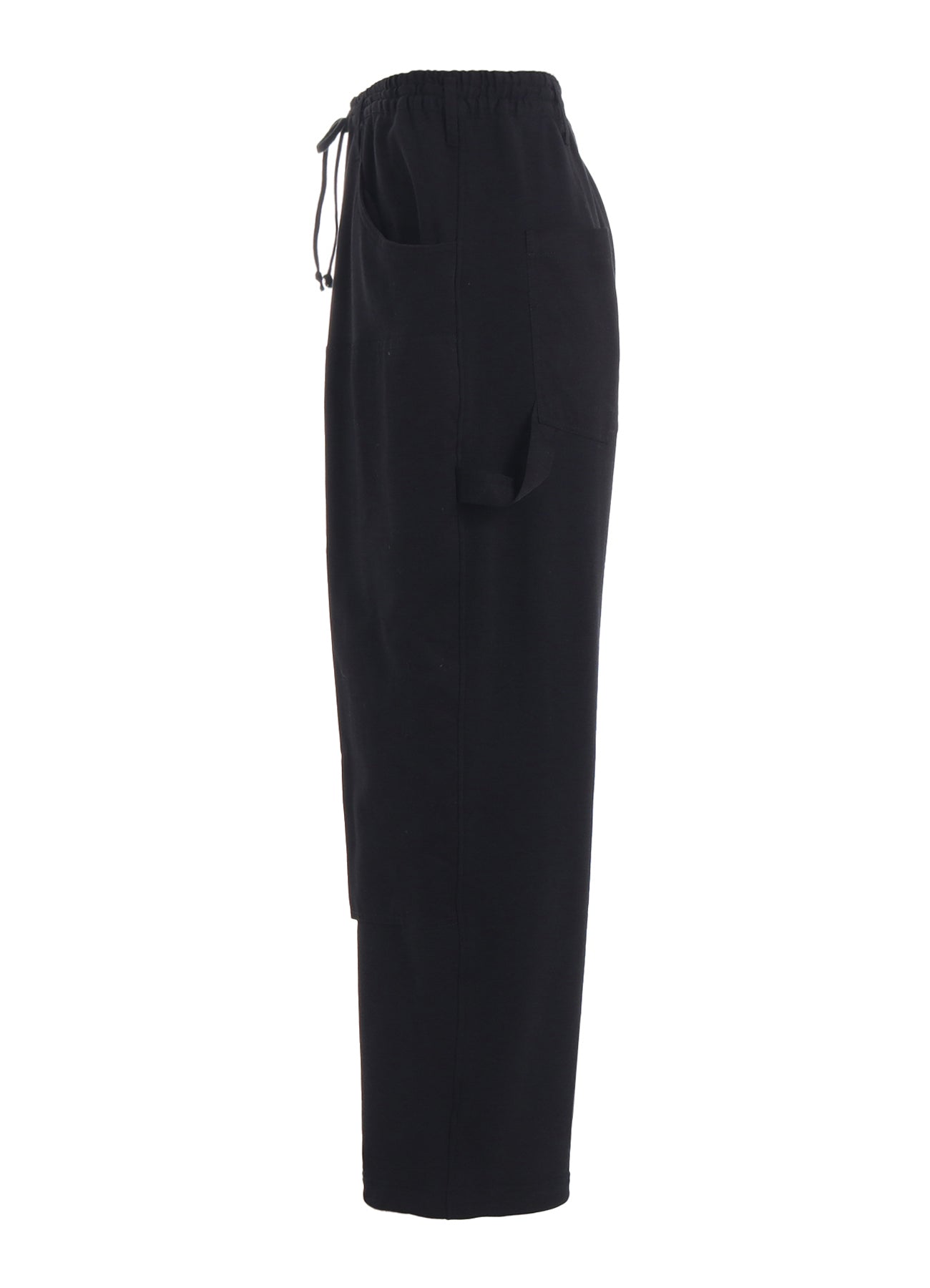 TWILL TERRY MIX DOUBLE-KNEE SWEATPANTS