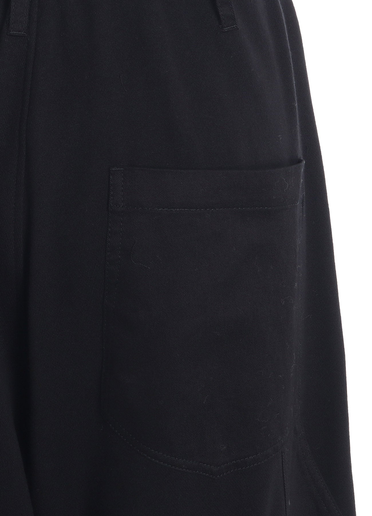 TWILL TERRY MIX DOUBLE-KNEE SWEATPANTS