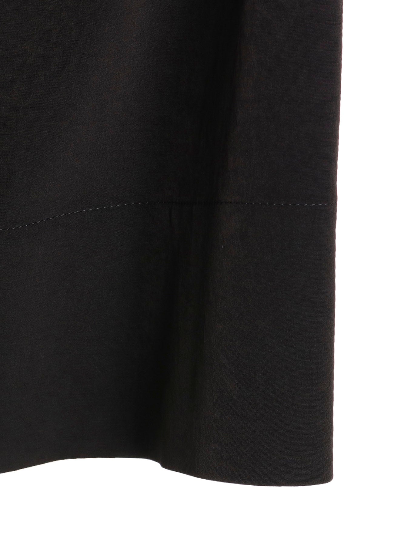 CREPE de CHINE SHIRRING DRAPE SKIRT
