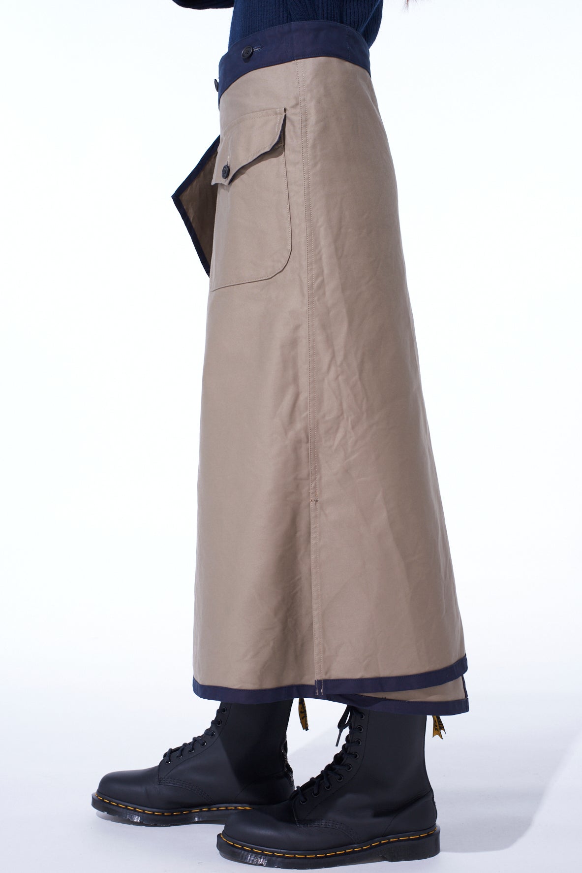 MOLESKIN REVERSIBLE SKIRT