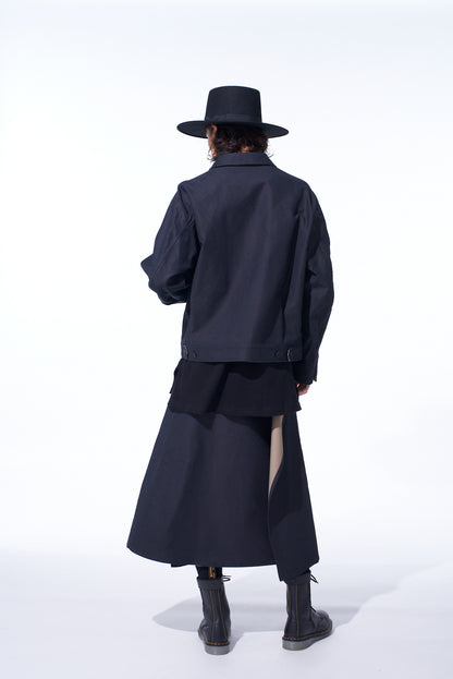 MOLESKIN REVERSIBLE SKIRT