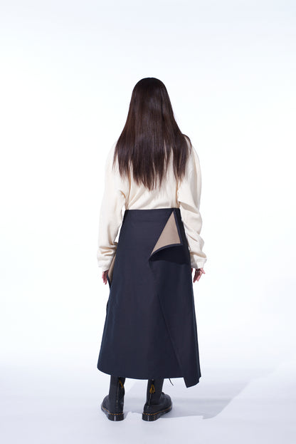 MOLESKIN REVERSIBLE SKIRT