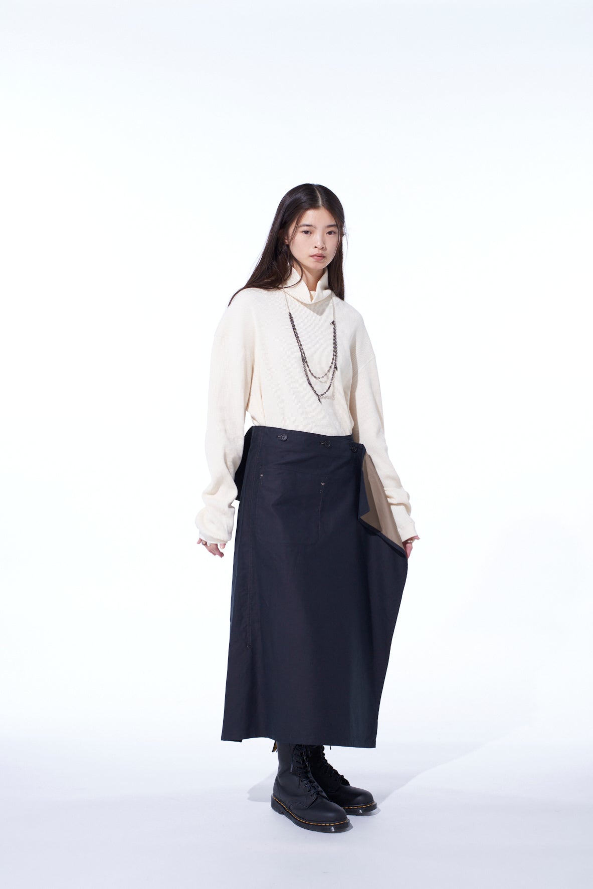 MOLESKIN REVERSIBLE SKIRT