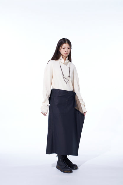 MOLESKIN REVERSIBLE SKIRT
