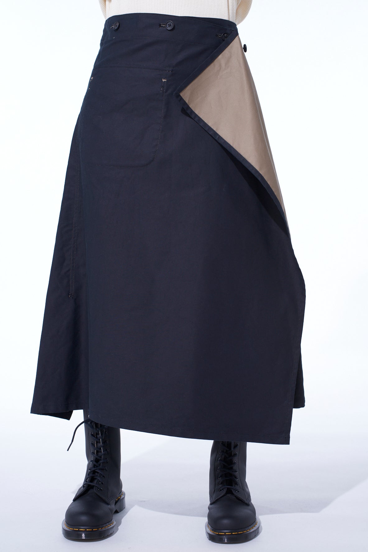 MOLESKIN REVERSIBLE SKIRT