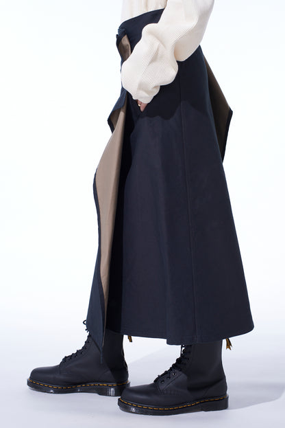 MOLESKIN REVERSIBLE SKIRT