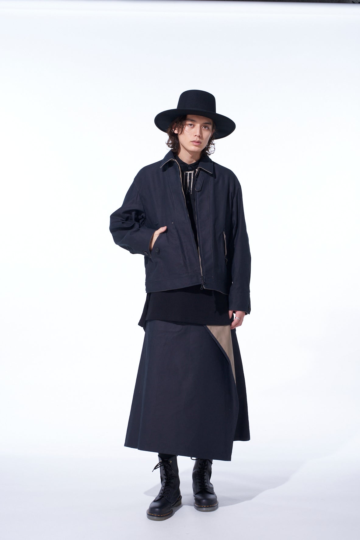 MOLESKIN REVERSIBLE SKIRT