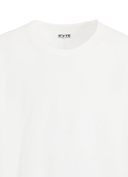 30/COTTON JERSEY OVERSIZED RAGLAN SLEEVE T-SHIRT