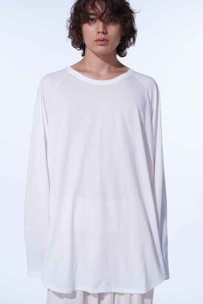 30/COTTON JERSEY OVERSIZED RAGLAN SLEEVE T-SHIRT