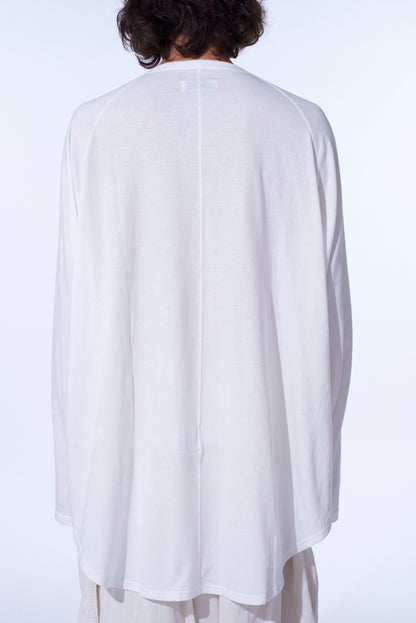 30/COTTON JERSEY OVERSIZED RAGLAN SLEEVE T-SHIRT