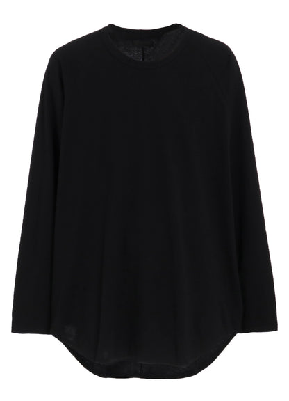 30/COTTON JERSEY OVERSIZED RAGLAN SLEEVE T-SHIRT