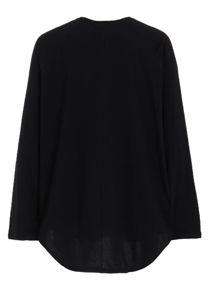 30/COTTON JERSEY OVERSIZED RAGLAN SLEEVE T-SHIRT
