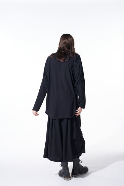 30/COTTON JERSEY OVERSIZED RAGLAN SLEEVE T-SHIRT