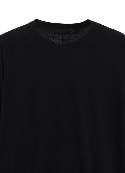30/COTTON JERSEY OVERSIZED RAGLAN SLEEVE T-SHIRT