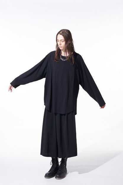 30/COTTON JERSEY OVERSIZED RAGLAN SLEEVE T-SHIRT