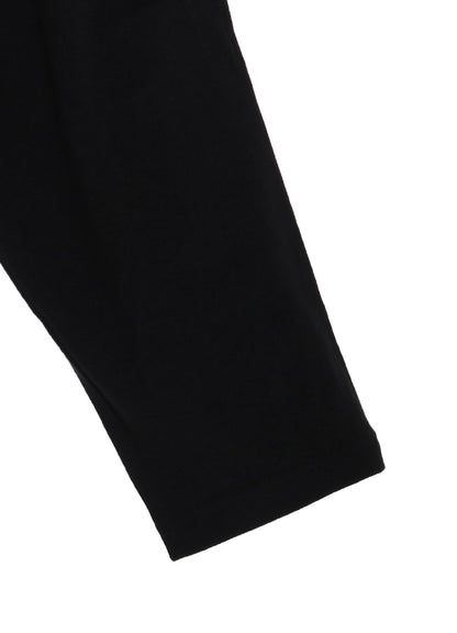 30/COTTON JERSEY LAYERED FRONT TURTLENECK LONG T-SHIRT