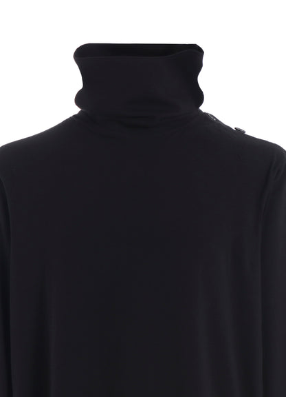 30/COTTON JERSEY TURTLENECK T-SHIRT