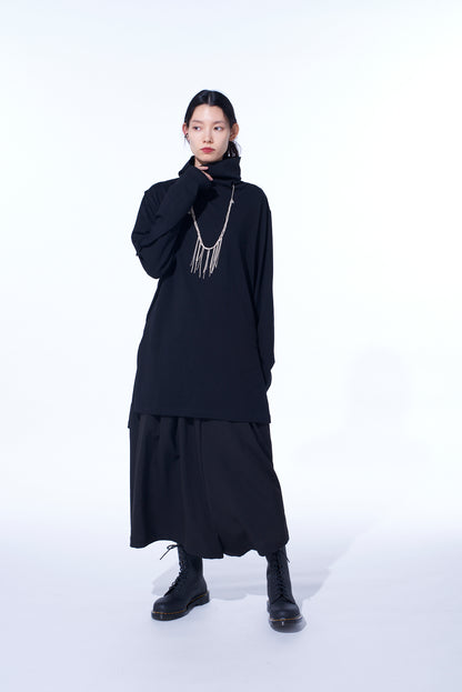 30/COTTON JERSEY TURTLENECK T-SHIRT