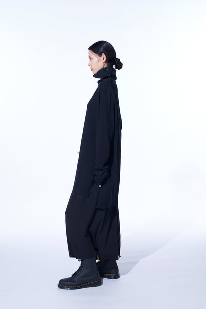 30/COTTON JERSEY TURTLENECK T-SHIRT
