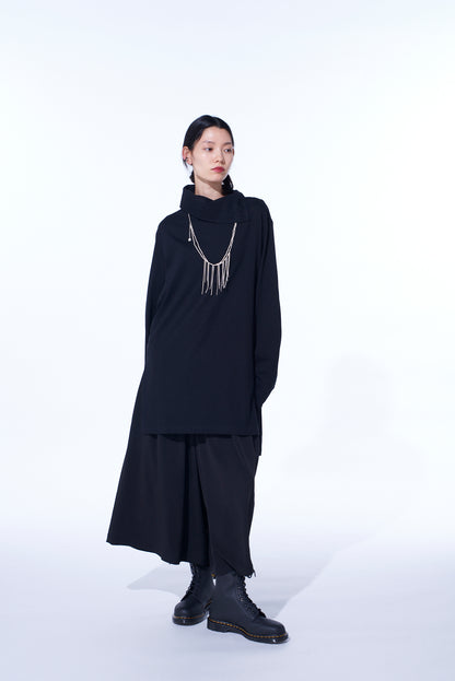 30/COTTON JERSEY TURTLENECK T-SHIRT