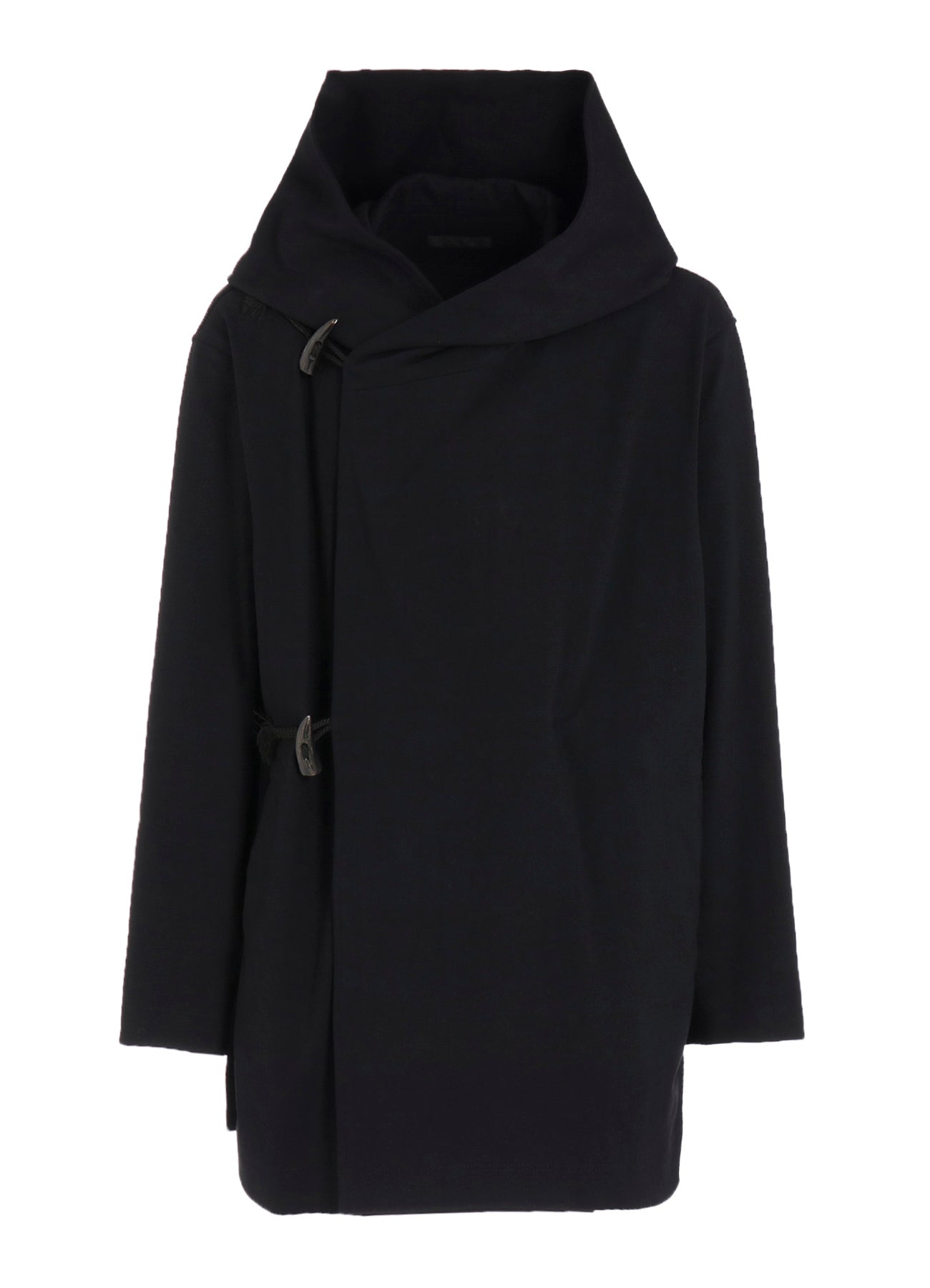 COTTON JERSEY TOGGLE DOUBLE ROBE