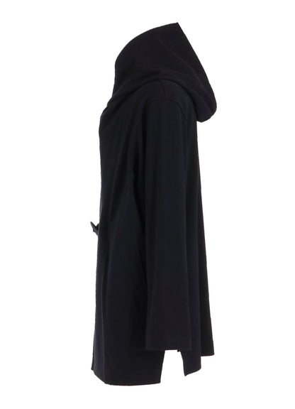 COTTON JERSEY TOGGLE DOUBLE ROBE