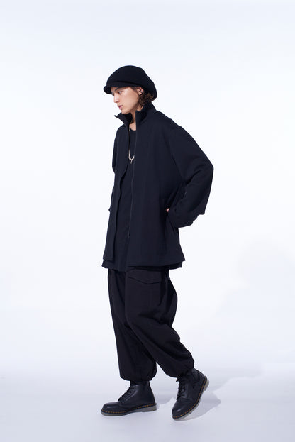 FRENCH TERRY TRACK JACKET